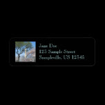 Cherry Blossoms and the Washington Monument Return Custom Return Address Labels
