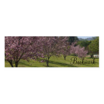 Cherry Blossoms BOOKMARK business cards by JuJuGardens Cherry Blossoms BOOKMARK business cards