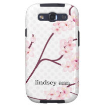 Cherry Blossoms Branch on Polka Dots casemate cases