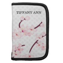 Cherry Blossoms Branch on Polka Dots Organizers
