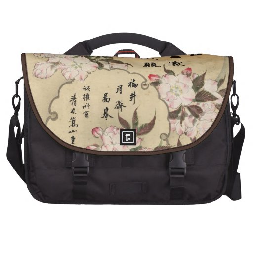 Cherry blossoms commuter bags