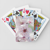 Cherry Blossoms Customizable Playing Cards playing cards