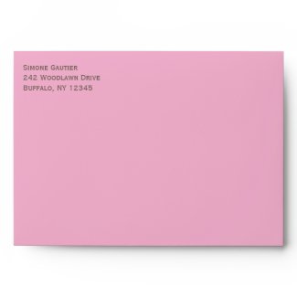 Cherry Blossoms Envelope for 5