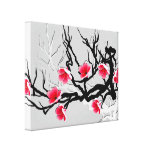 Cherry Blossoms Floral Canvas Print