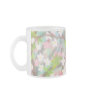 Cherry Blossoms Frosted Glass Mug
