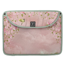 cherry blossoms in the sky MacBook pro sleeve