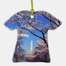 Cherry Blossoms in Washington D.C. Ornament
