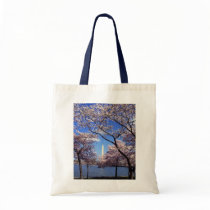 Cherry Blossoms in Washington DC Canvas Tote Bag