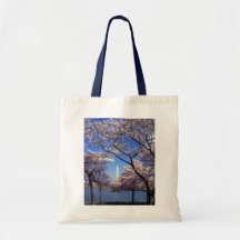 Cherry Blossoms in Washington DC Canvas Tote Bag