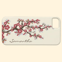 Cherry Blossoms iPhone 5 Case-Mate Case (red) casemate cases