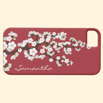 Cherry Blossoms iPhone 5 Case-Mate Case (red) casemate cases