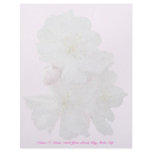 Cherry Blossoms Letterhead Stationery