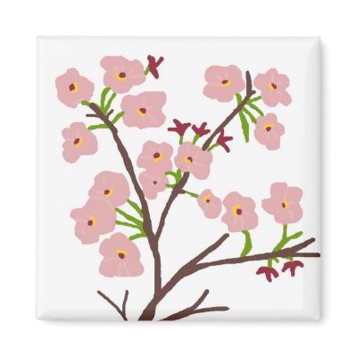 Cherry Blossoms magnet by marcya7