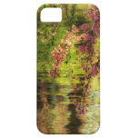 Cherry Blossoms Over A Pond iPhone 5 Case