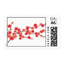 Cherry Blossoms Postage Stamp