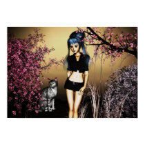 Cherry Blossoms Poster posters