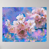 Cherry Blossoms Poster