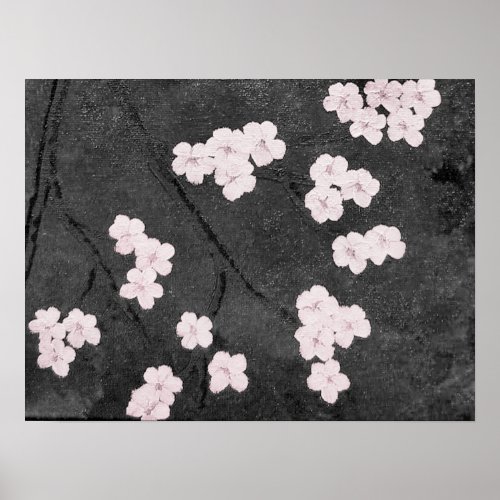 Cherry Blossoms Print print