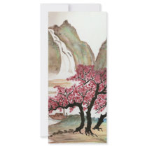 Cherry Blossoms rack cards