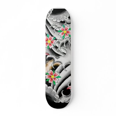 Cherry Blossoms Skate Board Decks by Dreamstone 24