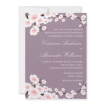 CHERRY BLOSSOMS | WEDDING INVITATION