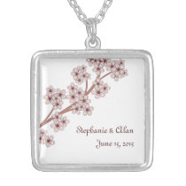 Cherry Blossoms Wedding Necklace