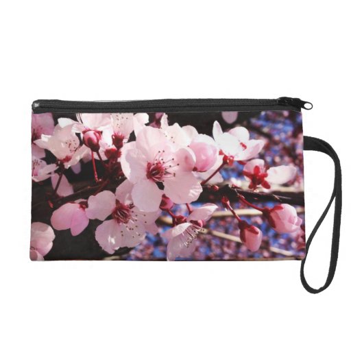 Cherry Blossoms Wristlet Purse | Zazzle