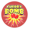 Cherry Bomb Sticker by Method77 Cherry Bomb Sticker