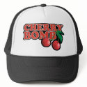 Cherry Bomb Trucker Hat by ruderetro Cherry Bomb Trucker Hat