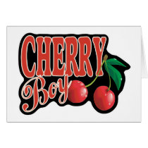 Cherry Boy Greeting Card
