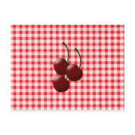 Cherry Bunch Recipe Card Postcard