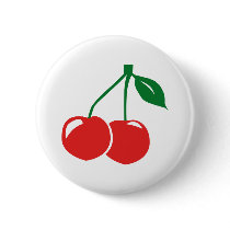 Cherry buttons by Thinkdifferent Cherry buttons