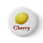 Cherry Pinback Buttons
