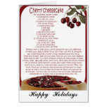cherry cheesecake cards