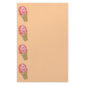 Cherry Chocolate Chip Stationery