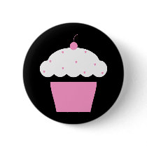 cherry cupcake buttons