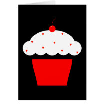 cherry cupcake card