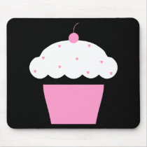 cherry cupcake mouse pads