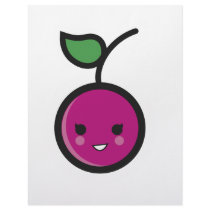 Cherry Cute Kawai style Art letterhead by monicastamp Cherry Cute Kawai style Art letterhead