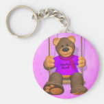Cherry Dinky Bear Keychains