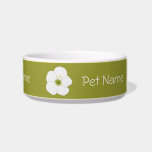 Cherry Flower Cat Food Bowls
