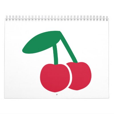 Cherry fruit calendar Cherry fruit calendar
