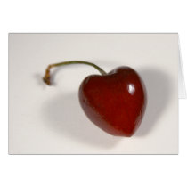 Cherry Heart Card