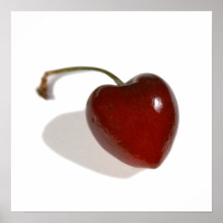 Cherry Heart Poster