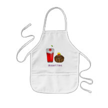 Cherry Juice and Chocolate Cake Apron