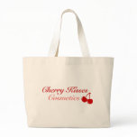 Cherry Kisses Cosmetics Tote bags