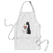Cherry Kitty Apron