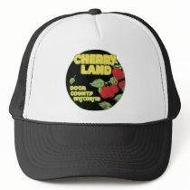 Cherry Land Door County Wisconsin Mesh Hat