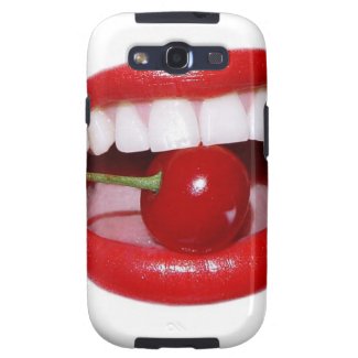 Cherry Lips Galaxy S3 Covers