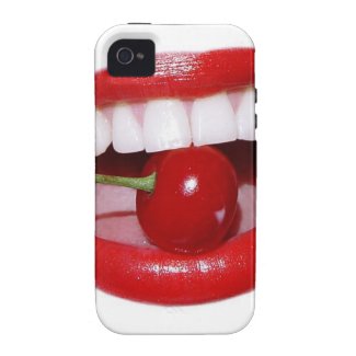 Cherry Lips iPhone 4/4S Covers